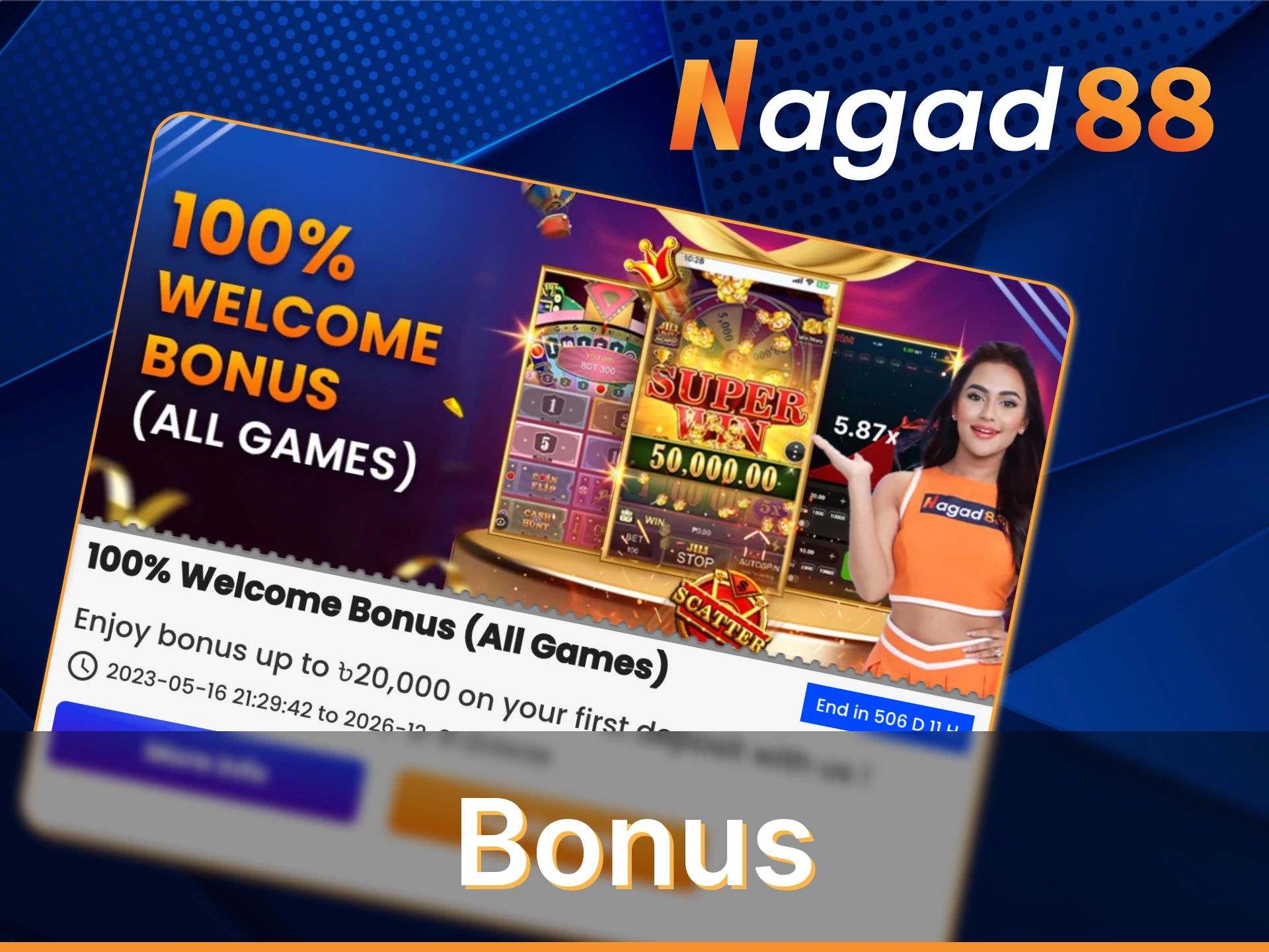 Get bonus for boxing betting at Nagad88 platform.